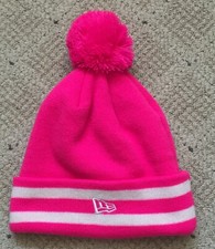 NEW ERA Fly Your Own Flag B4BC Pink Winter Ski Hat Pom Beanie