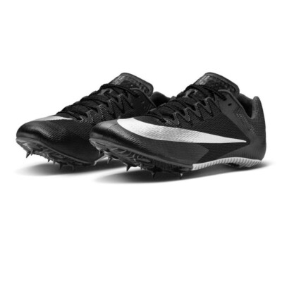 Nike Zoom Rival S 9 Track & Field Sprint Spikes Black/White Mens Size 11