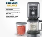 Ninja CREAMi Deluxe 11 in 1 NC501 Ice Cream Frozen Yogurt Machine