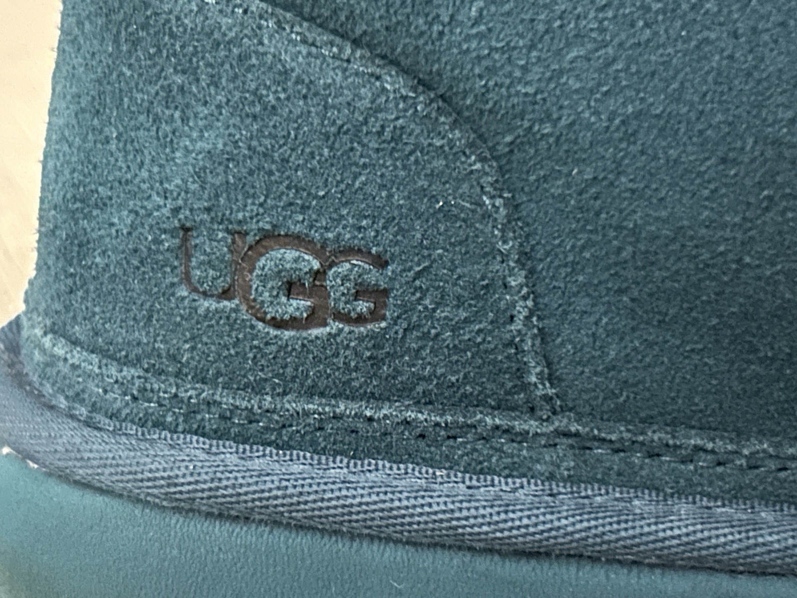 UGG Chukka Boots Neumel Teal Blue Classic Suede Boots Men’s Size 12 Rare HTF image 6