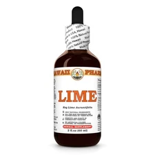 Lime (Citrus Aurantifolia) Tincture, Dried Peel Liquid Extract