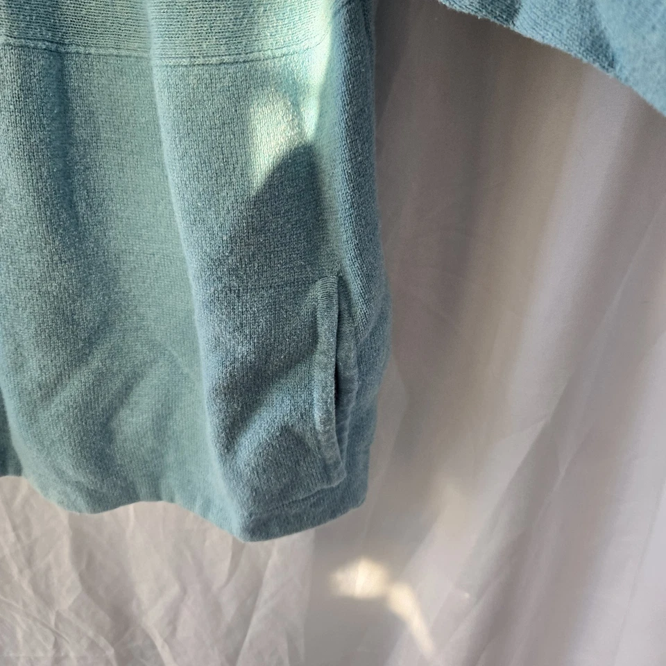 PureJill Kimono Cotton Cashmere Sweater Women's Large Coastal Lagenlook Resort  - Image 3 of 4