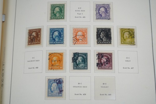US 1860s-1970s COLLECTION OF 1050+ MINT & USED STAMPS STORED IN SCOTT ALBUM - Picture 19 of 24