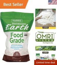 Diatomaceous Earth Food Grade, 2lb OMRI Listed - Approved for Organic Use