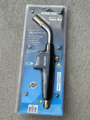 #ad Goss GX 1 Torch Gun Propane B Ftgs Max performance Turbine Instant Ignition $135.00