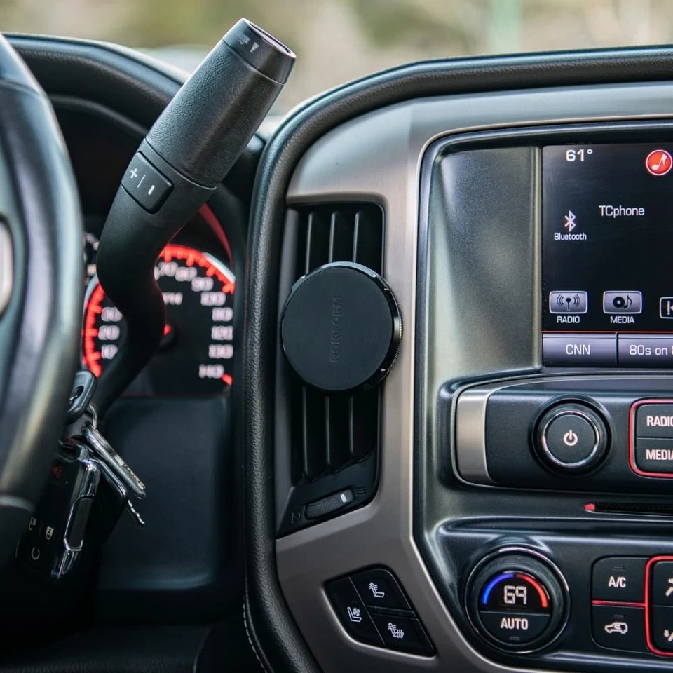 - Double Magnetic Air Vent Holder, Super Grip Clip, Aluminium Car Holder, Com... - Image 3 of 4