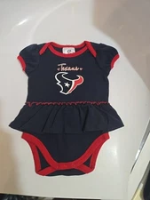 Houston Texans Team Apparel Infant Girls Uniform Size 6-9 Months