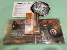 Anthrax – Volume 8 - The Threat Is Real Japan CD OBI (VICP-60319)