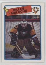 1988-89 O-Pee-Chee Gilles Meloche #8 pb9