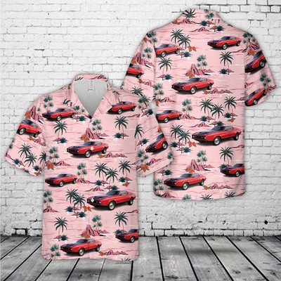 1971 Ford Mustang Mach 1 429 Super Cobra Jet Hawaiian Shirt