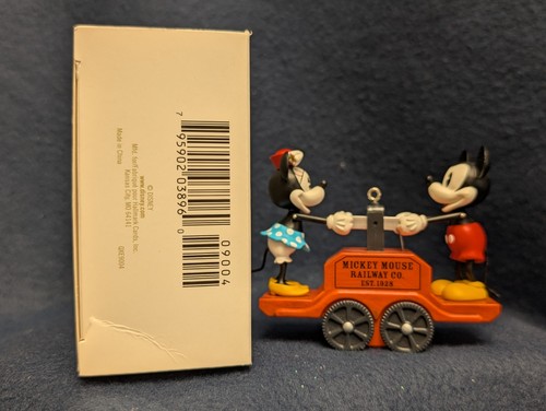 Hallmark 2008 Riding the Rails Mickey & Minnie Mouse Ornament - Bild 6 von 6