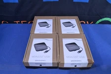 Lot of 4 Plantronics MDA220 USB Phone Switch (J092206)