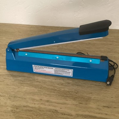 Vimi PFS-300 Plastic Film Sealer Blue Electric Bag Sealing Machine