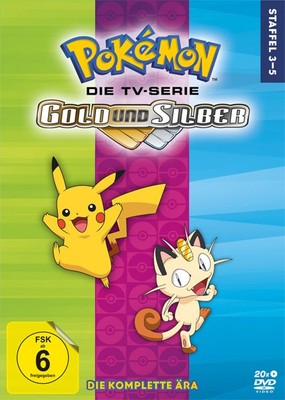 Pokemon - TV-Serie: Gold&Silber STAFFEL 3-5 (DVD)  20-DISK-DVD...