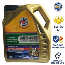 Image of 5W30 Fully Synthetic Engine Oil 5L ACEA C3 D4D LL04 DEXOS2 VW MB – Stanley Oil