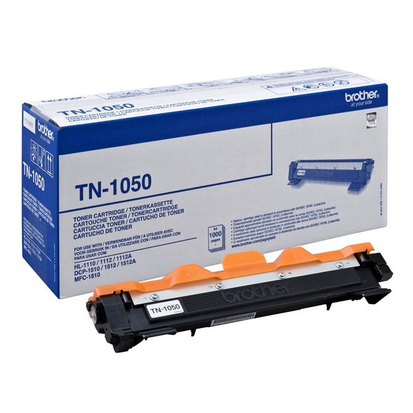 Original Toner Brother TN-1050 Schwarz 1000 Seiten Tonerkartusche TN1050 Black-image