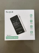 Sealed New Fluentalk T1 Mini Translator Device 36 Languages