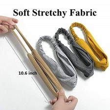 Elastic Knotted Head Wrap Yoga Fitness Headband Sports Hair Band