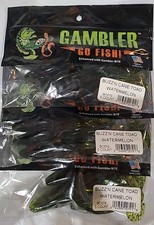 NOS Gambler Buzz'n Cane Toad Watermelon  5 Count Ea -3 Packs - 15 Total