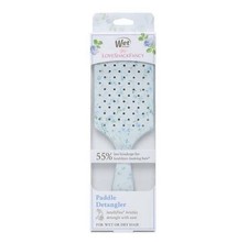 Goody X Loveshackfancy Paddle Brush In Blue English Ivy