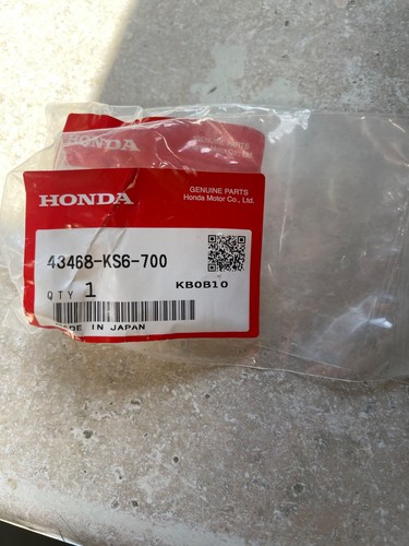 OEM Honda Rear Brake Hose Guide 43468-KS6-700 X2 CR125 CR250 CR500 XR650R NOS