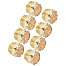 8PCS Pneumatic Exhaust Muffler, 1/2" NPT Male Muffler Air Line Fitting