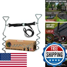 Cajun Tie Downs Basketball Goal Anchor Tie Down Kit Secures Hoops And
