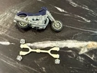 HOT WHEELS REDLINE RUMBLERS BLUE MOTORCYCLE ROAD HOG