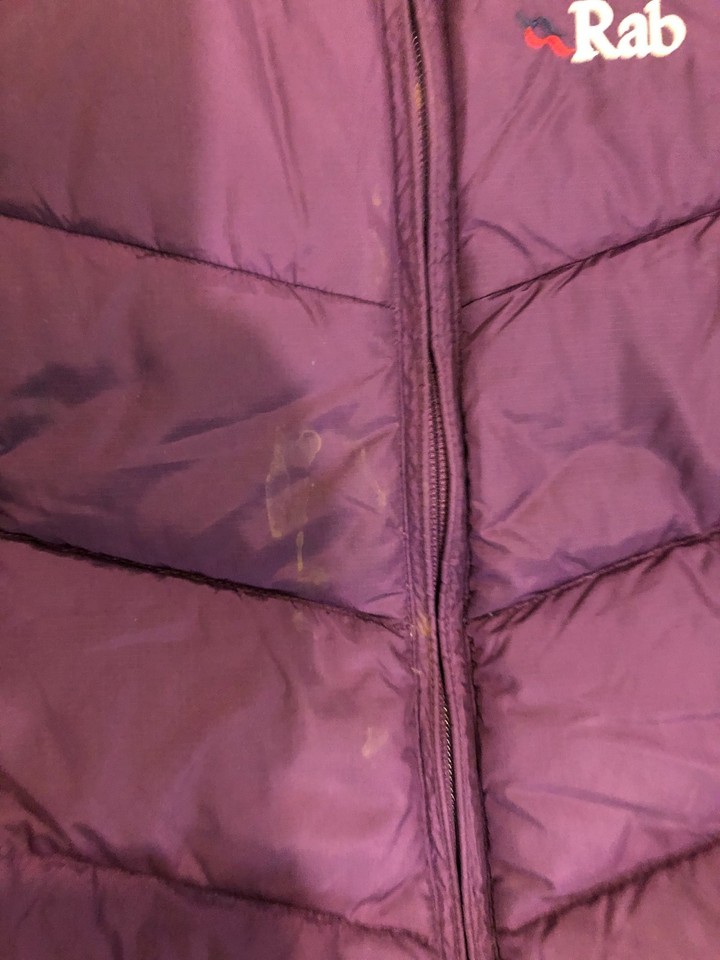 THE RAB ASCENT PADDED JACKET SIZE LADIES UK 10 PURPLE (MARKED) | eBay UK