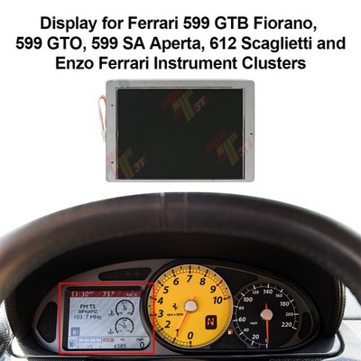 フェラーリ612額装プレート Display for Ferrari 599 GTB Fiorano, 599 GTO, 612 Scaglietti