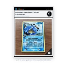 Blastoise 1/17 POP Series 3 Nintendo Promo Pokemon Card Rare 2006 Brazilian NM