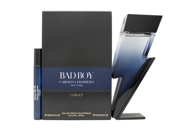 Carolina Herrera Boys Cobalt Bad Electrique Eau De Parfum 100Ml Spray Set - Image 3