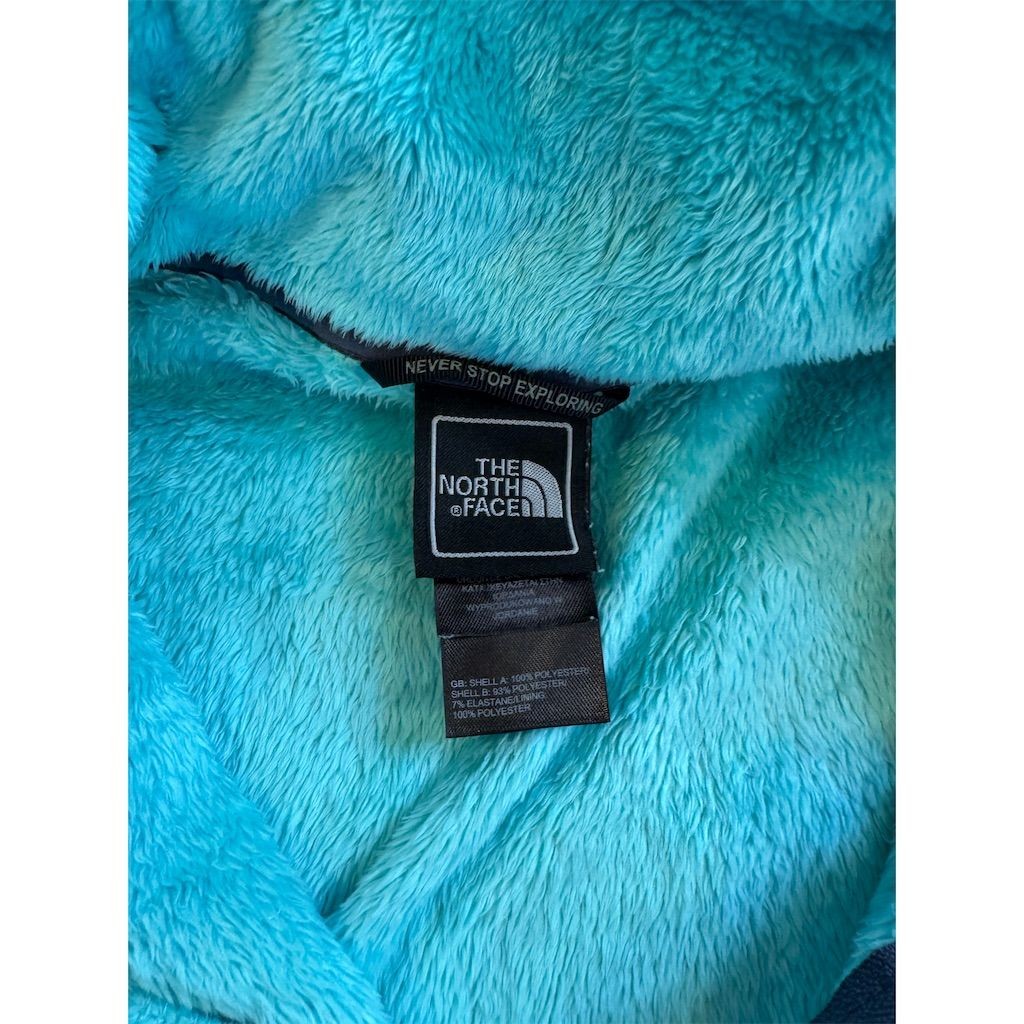 The North Face Women's Osito Fleece Jacket Teal Size S Full Zip Casual thumbnail 4