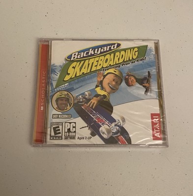 BACKYARD SKATEBOARDING featuring Pros as Kids  Atari, Scholastic (Windows, 2004)