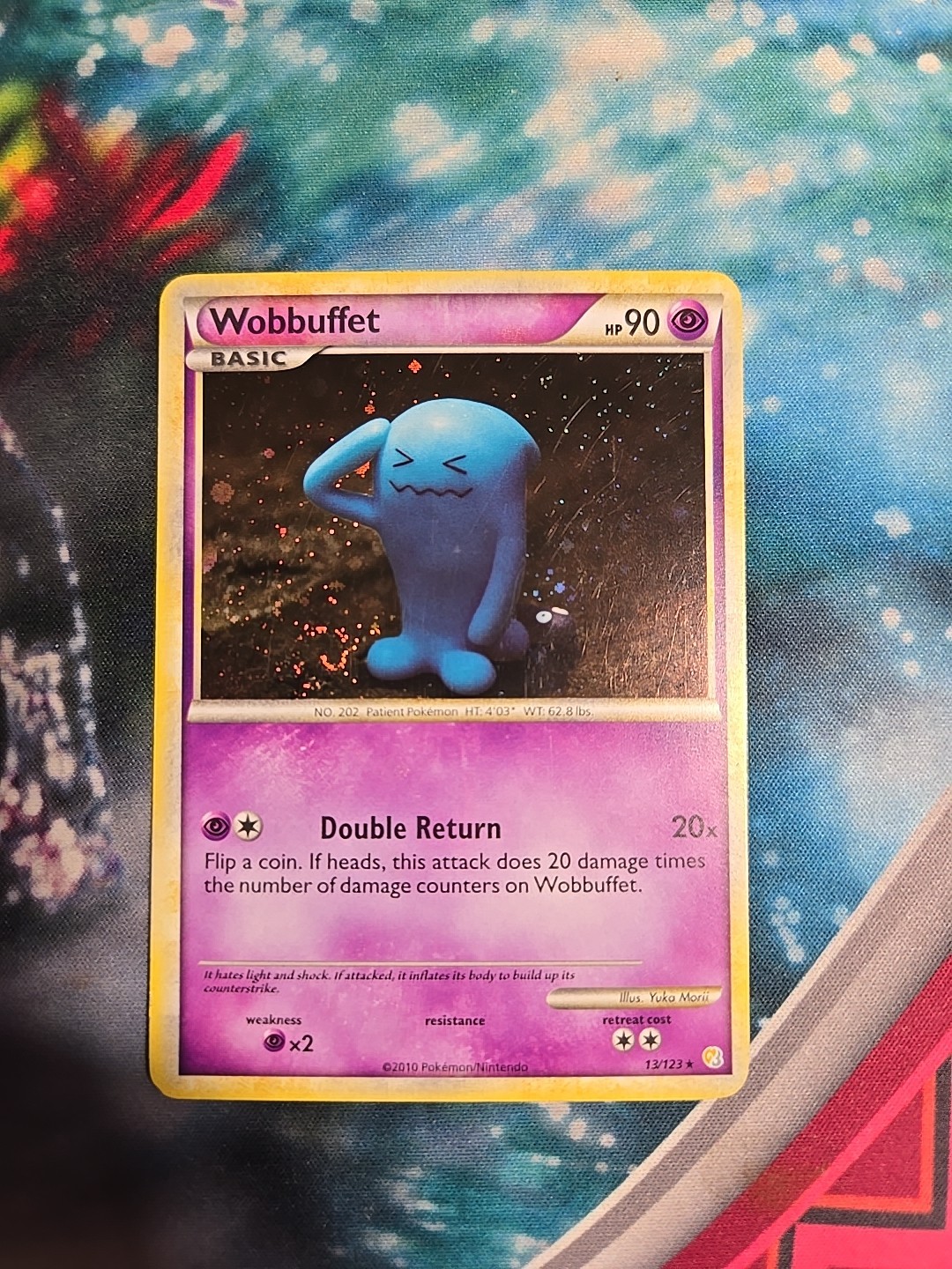 Wobbuffet 13/123 HeartGold & SoulSilver (LP-/MP) Pokemon TCG