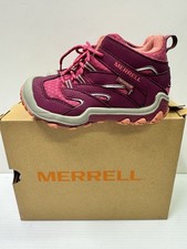 Merrell Pink Waterproof Girls Hiking Boots Si...