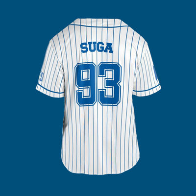 BTS Blue Jersey Army Merch Fanmade Shirt Kpop Arirang Concert