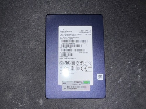 HP Micron MTFDDAK480TN 480GB 6GB/s 2.5" SATA SSD MTFDDAK480TN-1AT1ZABHA