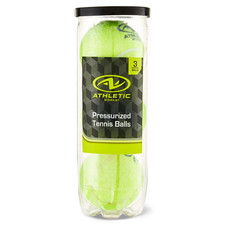 Athletic Works Pressurized Tennis Balls, 3-Pack, All Court Use