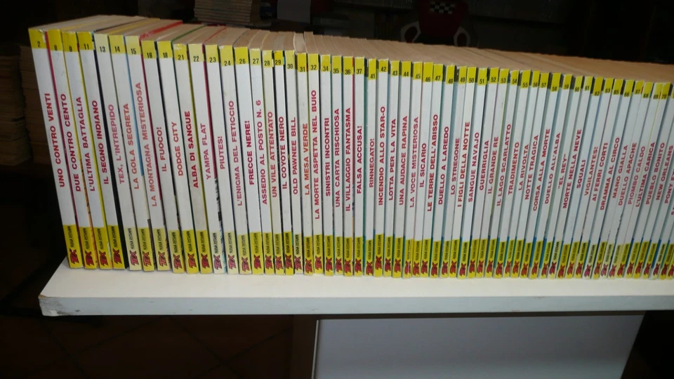 TEX  NUOVA RISTAMPA LOTT0 DAL N.2 AL N. 171    OTTIME CONDIZIONI - Immagine 4 di 4