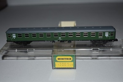 N Scale Minitrix 51308100 Deutchbahn Passenger Coach Car C55459