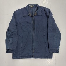Vintage 70s Red Kap Blue Canvas Workwear Mechanics Jacket 1970s True Vintage