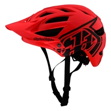 Troy Lee Designs TLD A1 MTB Bicycle Helmet Drone Fire Red MD/LG