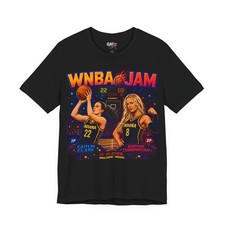 Caitlin Clark Sophie Cunningham Indiana Fever Shirt WNBA Basketball Graphic Tee