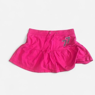 Adorable Pink Bugle Boy tennis mini skirt with drawstring