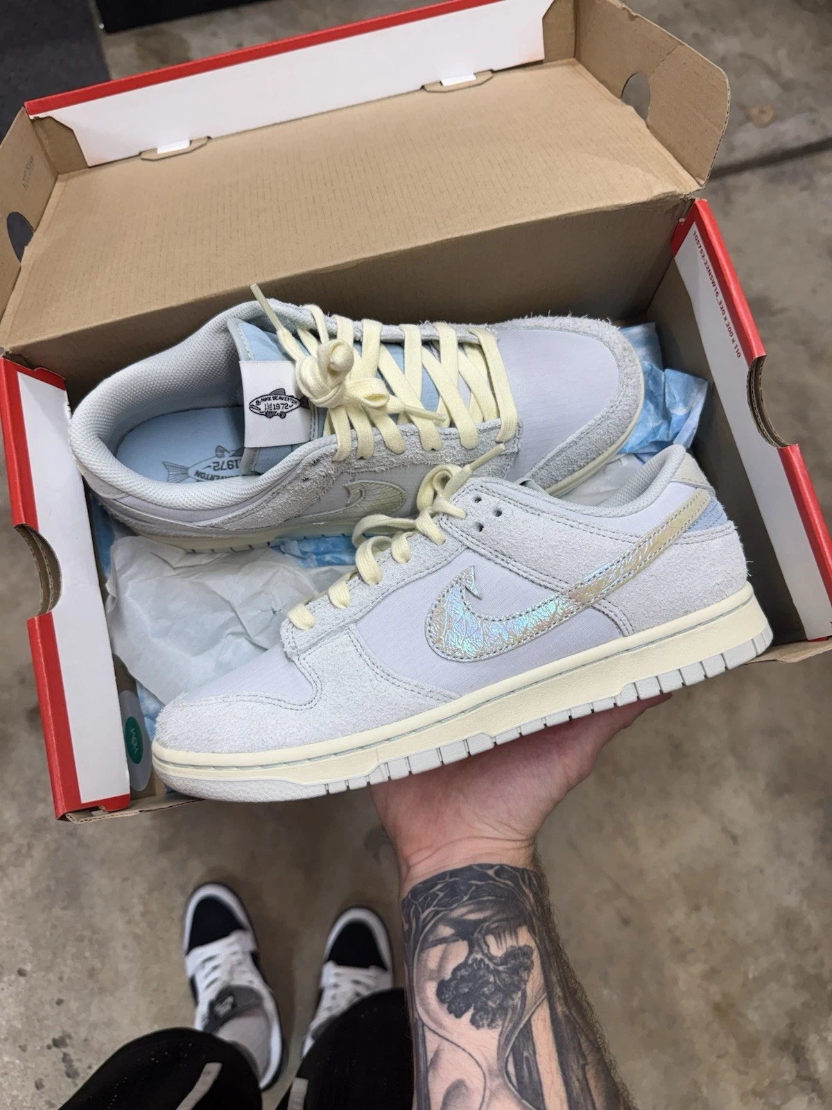 Nike Dunk Low Gone Fishing Chinook Salmon Sneakers - Size 8.5