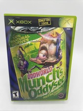 Oddworld: Munch's Oddysee Xbox Complete CIB + Insert