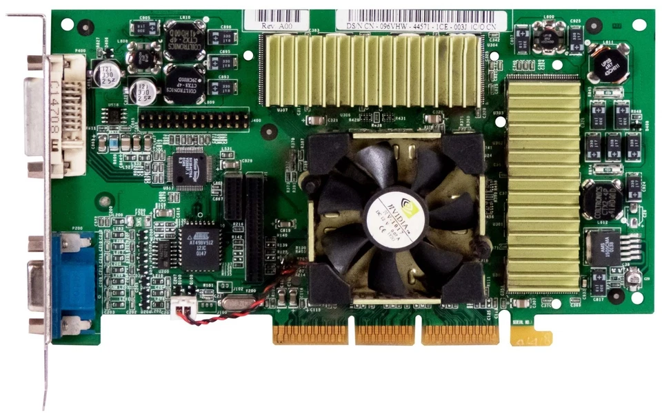 Graphics Card NVIDIA QUADRO2 PRO 64MB 180-P0032-0100-A02 096VHW AGP - Image 2 of 2