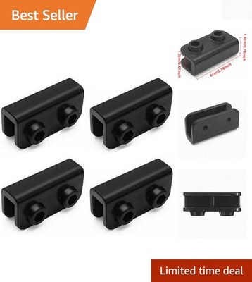 Lightweight Fiberglass Gazebo Connector Set - 4 Rectangular Brackets Included