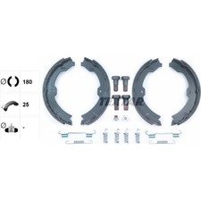 Textar 91067000 Bremsbackensatz Feststellbremse für MERCEDES BENZ S KLASSE
